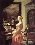 Frans van Mieris, The Duet, 1658