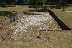 Remains of Frederica house