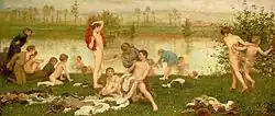 Frederick Walker , The Bathers , 1866 – 1867