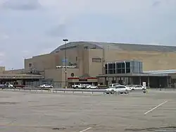 Rear side of Freedom Hall