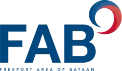 Official logo of Freeport Area of Bataan