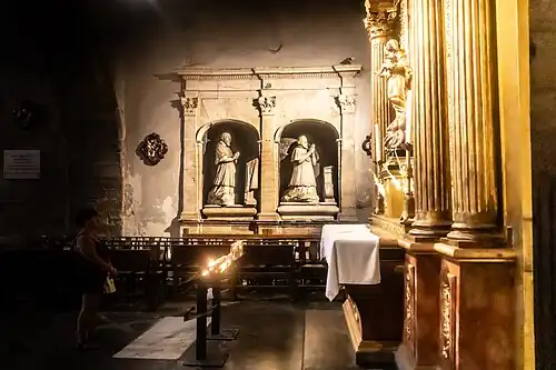 Interior of the cathedral