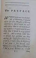 Preface to "An essay to shew the cause of electricity, and why some things are non-electricable"