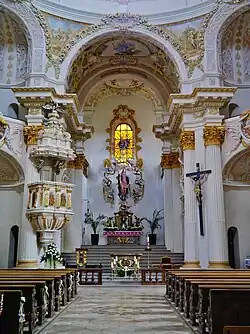 Interior of Maria Hilf, Freystadt