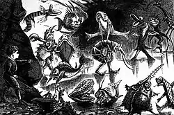 "They soon reached the scene of the sports".