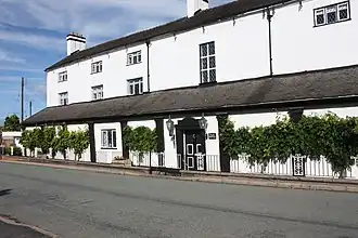 Front to Eagle house, Cross Butts, Eccleshall, Stafford