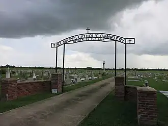 St. Mary's Catholic Church Cemetery on FM 1458