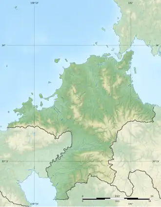 Miike Domain is located in Fukuoka Prefecture