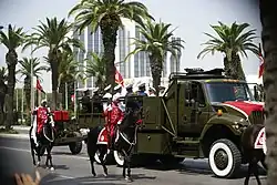 Funeral of Beji Caid Essebsi in 2019.