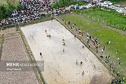 Futsal competitions in Chamacha village