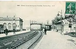 The station in 1907