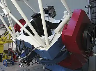 "A photograph of the GROND instrument"