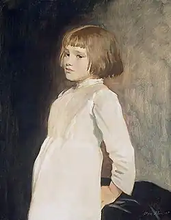 Gabrielle Cross, the Artists Niece, 1919