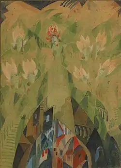 Sat-Bhai Champa. Watercolour, 34 × 25 cm, Victoria Memorial, Kolkata