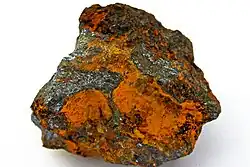 Galena and limonite
