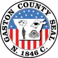 Official seal of Gaston County