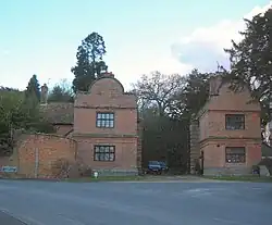 North-east lodges and gates to Aldermaston Court