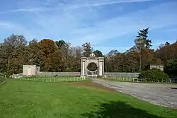 Rossdhu Estate, South Lodge And Gate With Railings