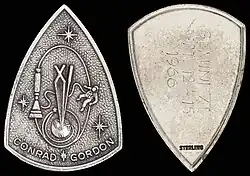 Image 91Fliteline medallion of Gemini 11, by Fliteline (from Wikipedia:Featured pictures/Artwork/Others)