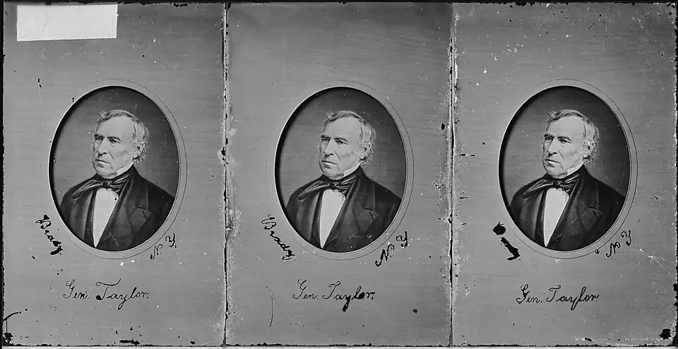 Photo of Zachary Taylor by Brady
