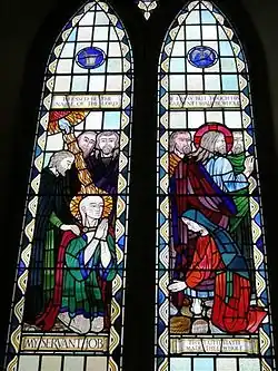 "Suffering and Healing" Tyndale Baptist Church. A Geoffrey Robinson window