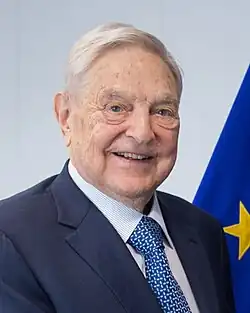 George Soros (BSc 1951, MSc 1954), billionaire investor and philanthropist.