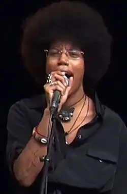 Muldrow performing in 2012