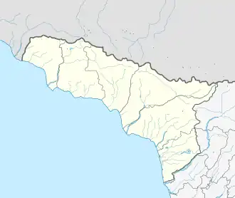 Pitsunda is located in Abkhazia