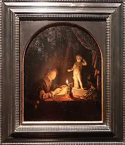 Portrait of an Artist Drawing, Gerard Dou, 17th century