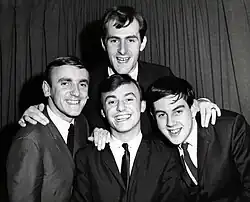 The band in 1964: Les Maguire (top), Freddie Marsden, Gerry Marsden, Les Chadwick