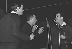 Yarkon Bridge Trio performing in the Kinor David award ceremony, 1964