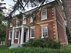 Exterior facade of the Gibson House