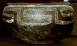 Pottery discovered in Borsunlu mound, Nizami Ganjavi Ganja State History-Ethnography Museum