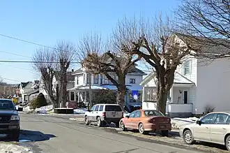 Houses on Gillespie Avenue
