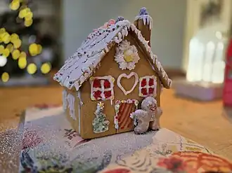 Christmas gingerbread house kit