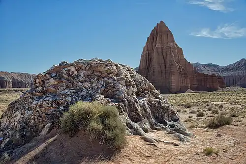 Glass Mountain and Temple of the Sun