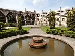 Remains of Reservoir, North West Corner of Cathedral Cloister Garth