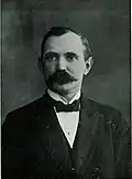 List No. 8 - Lettish Peasant Union and the Lettish Radical Democratic Party - List headed by Jānis Goldmanis (pictured). The two other candidates on the list were Jānis Zālītis and Zigfrīds Anna Meierovics.[4]
