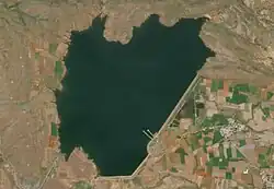 Gollapalli Reservoir Satellite view