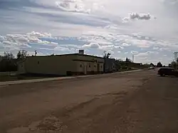 The Golva Bar and the Golva post office