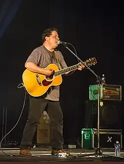 Sampson performs at the Granville Green concert series in Port Hawkesbury, Nova Scotia in 2015