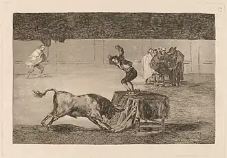 Νο. 19: Otra locura suya en la misma plaza ("More of his madness in the same plaza")