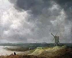 A Windmill by a River (1642), oil on panel, 29,4 x 36,3&nbsp;cm., National Gallery