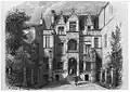 Engraving of Hôtel Goüin by Karl Girardet