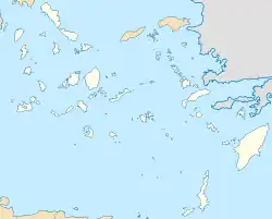 Delos Synagogue is located in Greece South Aegean