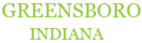 Official logo of Greensboro, Indiana