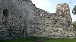 Former royal apartments at Guildford Castle
