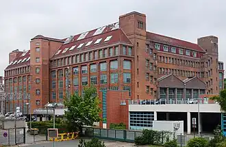 High Voltage Factory, AEG, Berlin-Moabit, 1909–10