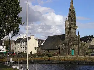 The church of Our Lady of Good News, and the Camfrout