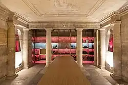The former nymphaeum of the Hôtel de Besenval after its transformation into a wine cellar in 2024